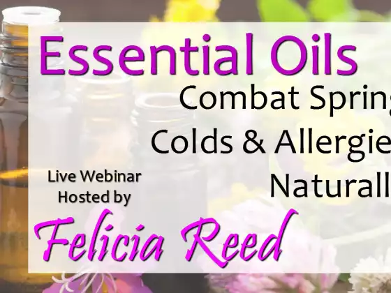 Using Essential Oils for Spring Allergies and Colds