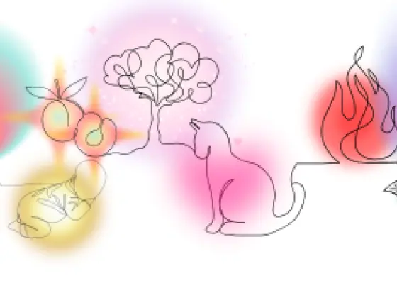 오라를 읽는 법 배우기