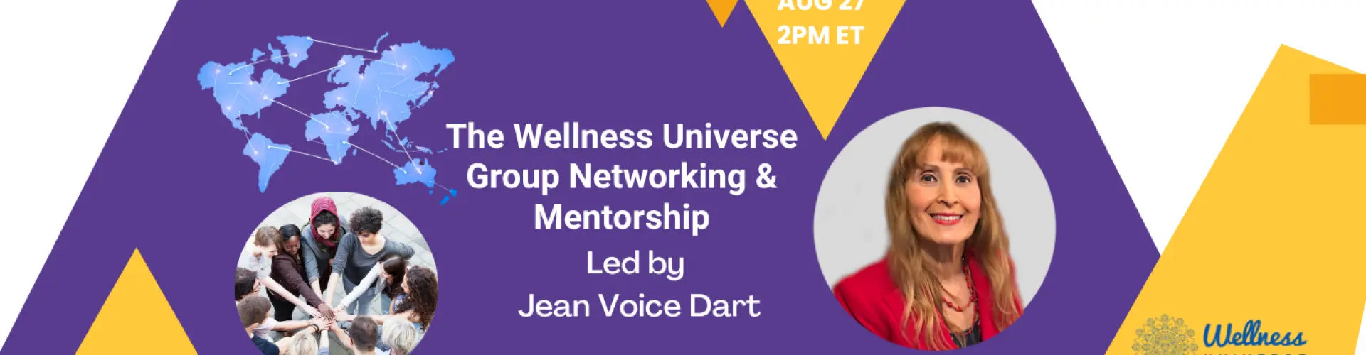 WU Group 与 Jean Voice Dart 进行交流和指导 - Online Class by The Wellness Universe